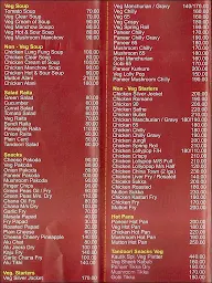 Hotel Kautik menu 4