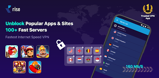 Screenshot Rise VPN - Secure VPN Proxy