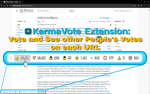 KarmaVote Extension