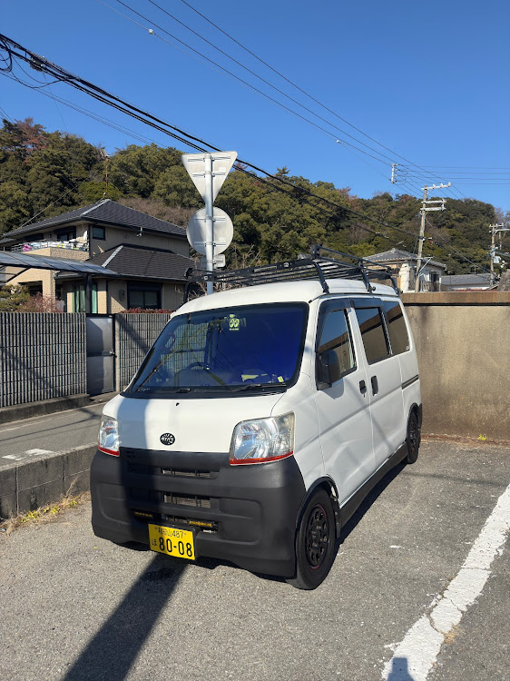 ハイゼットカーゴの今年もよろしくお願いします・洗車日和・めっちゃ暖かいに関するカスタム事例の投稿画像3枚目