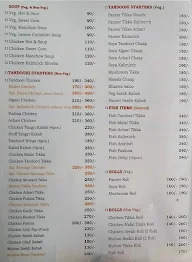 Singz Kebab & Curries menu 1