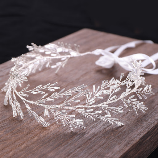 Title 2, European and American Crystal Hair Band, Hand-W...