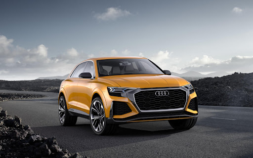 Sporty Orange Suv Showcases Power on a screenshot 2