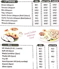 Hotel Sujata menu 2