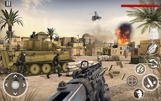 World War Pacific Gun Games Screenshot