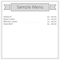 Prempal Sweets menu 1