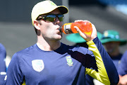 Jon-Jon Smuts of the Proteas during the South African national cricket team training session at SuperSport Park on January 18, 2017 in Pretoria, South Africa.