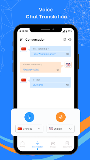 Screenshot Ai translate, Chat translator