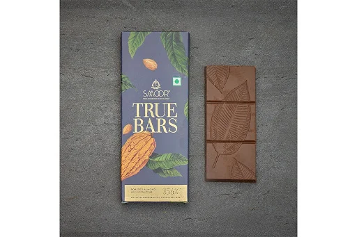 True Bar Slow Roasted Almond With Milk Chocolate