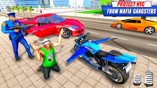 Screenshot Police Motor Bike 3D Game 2023