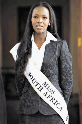 AMBASSADOR: Miss South Africa Bokang Montjane is representing the country at the Miss Universe competition in Brazil.