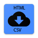 HTML table to csv