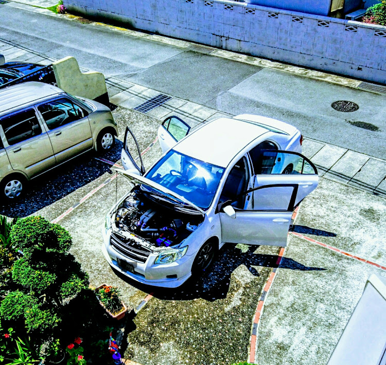 カローラアクシオの洗車に関するカスタム事例の投稿画像1枚目