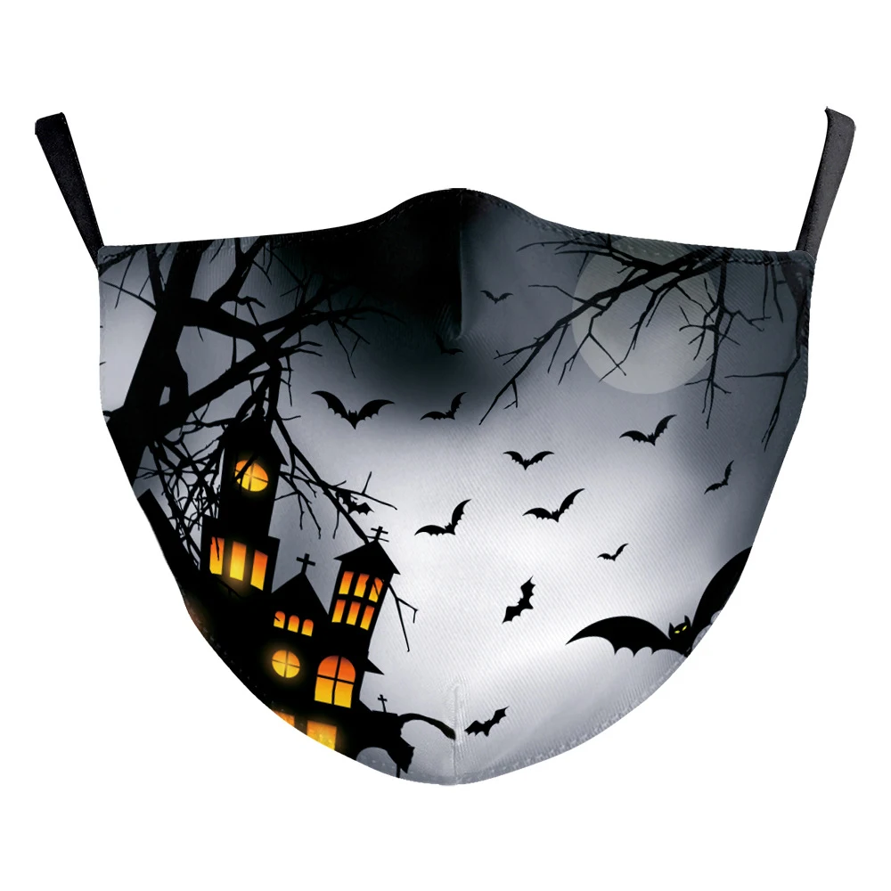 Title 13, Maska z nadrukiem cyfrowym na Halloween Milk Si...