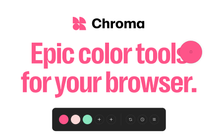 Chroma: Eyedropper & Color Picker Tool small promo image