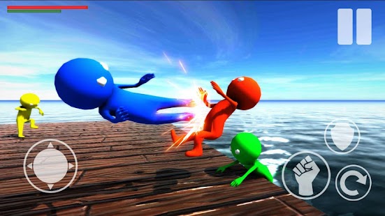 Beast Wrestling of Gangsters Stickman Fighting