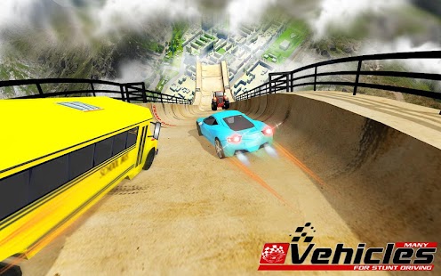 Mega Ramp Car Racing Stunts Ramp Construction 1.0 APK + Mod (Uang yang tidak terbatas) untuk android