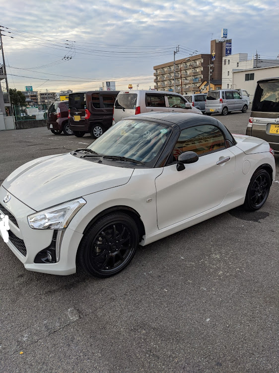 コペンの洗車・元気でな！無理すんなよ！・人の目は気にしない(笑)・DIYに関するカスタム事例の投稿画像2枚目