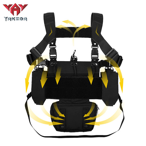 Title 3, Outdoor Tactical Belly Pocket with Laser, MOLLE...