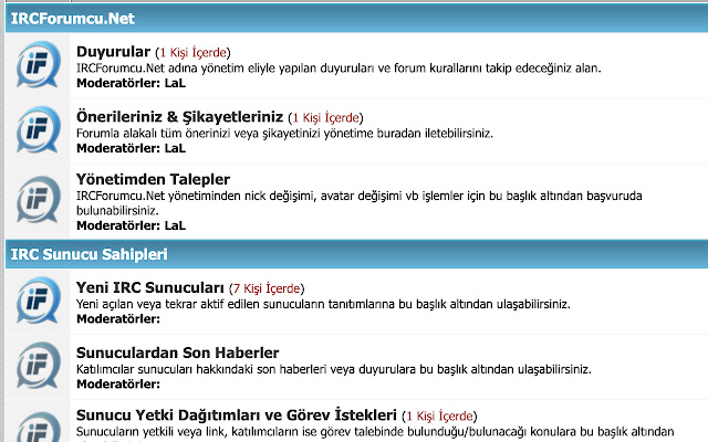 IRCForumcu.Net chrome extension