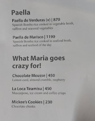 La Loca Maria menu 4