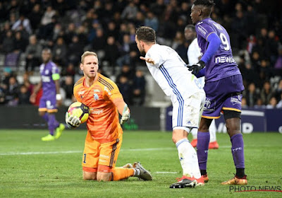 Matz Sels viert in zijn eerste match van 2019 en sluit met Strasbourg aan bij de top