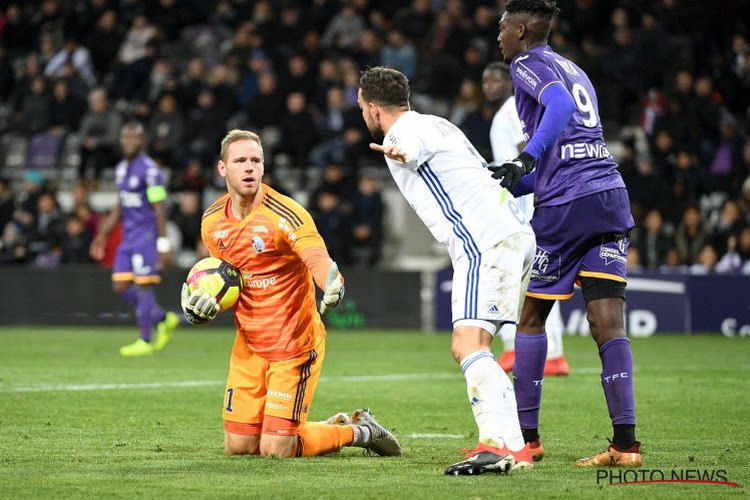 Matz Sels viert in zijn eerste match van 2019 en sluit met Strasbourg aan bij de top