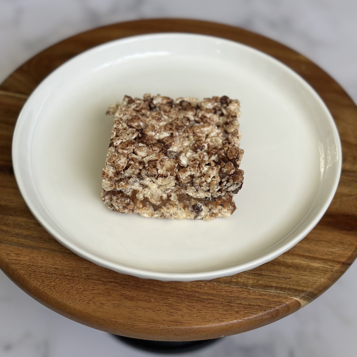 Dulce de leche rice krispy treats