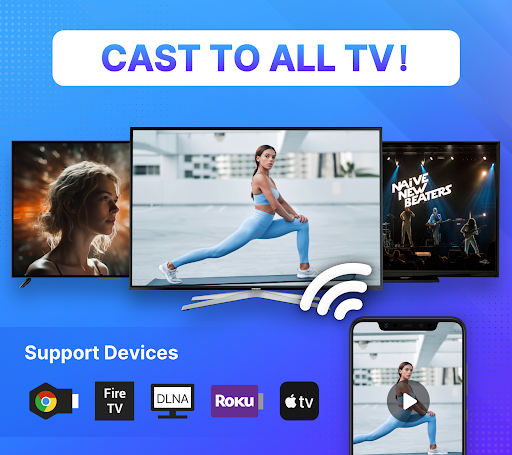 Screenshot Cast to TV - Screen Mirroring