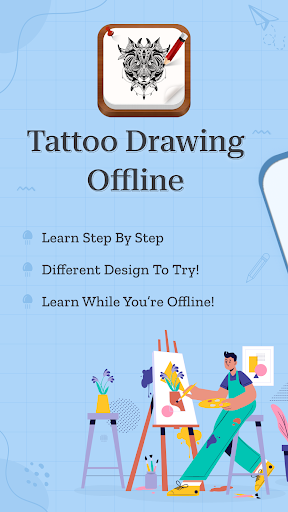 Screenshot How To Draw Tattoos Offline