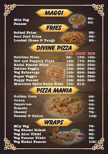 Bhukkad Food Corner menu 