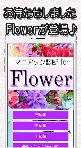 免費下載娛樂APP|マニアック診断　Flowerバージョン app開箱文|APP開箱王