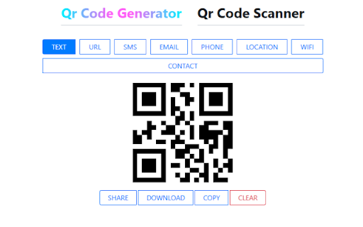 Qr Code Generator & Scanner