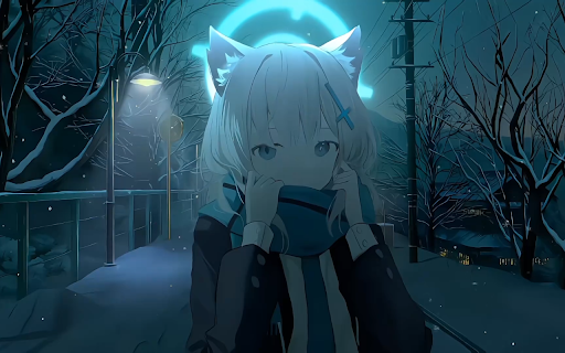 Anime Girl Live Wallpaper screenshot 2