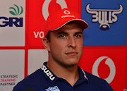 The Vodacom Blue Bulls captain Burger Odendaal speaks to the media during the Super Rugby training session and press conference at Loftus Field, Pretoria on 19 April 2018. 
