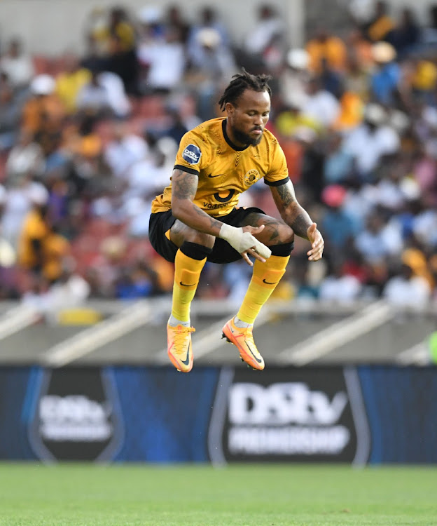 Edmilson Dove of Kaizer Chiefs during the DStv Premiership match between Kaizer Chiefs and Royal AM at Peter Mokaba Stadium on January 29, 2023 in Polokwane, South Africa.