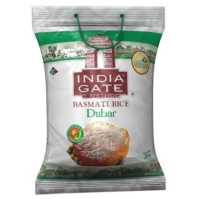 India Gate Basmati Rice Dubar 5 Kg