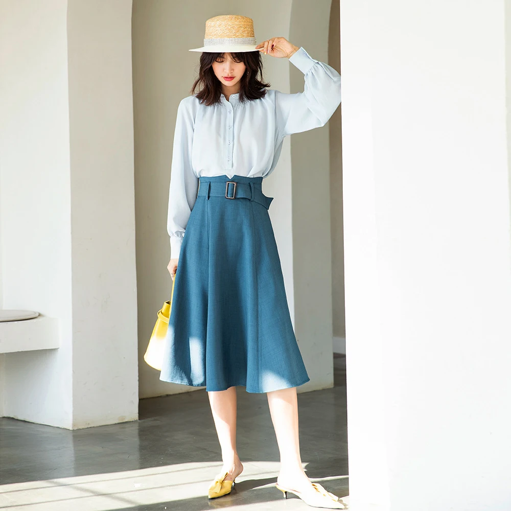 Title 7, Falda A-line Roman Holiday Retro para mujer, di...