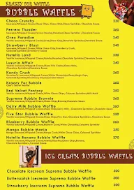 Krazzy For Waffle menu 4