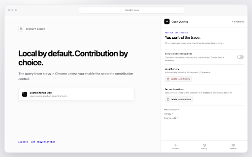 Open Queries – AI Search Query Inspector screenshot 5