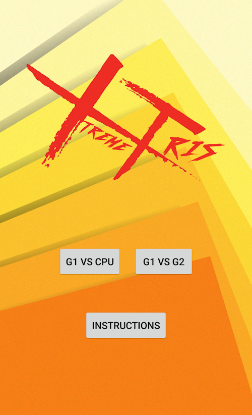 Android application Xtreme TicTacToe screenshort