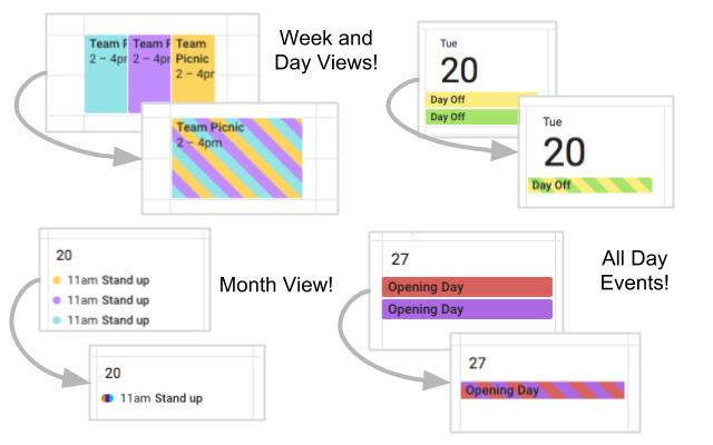 Event Merge for Google Calendar™ chrome extension