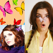 Butterfly Photo Collage  Icon