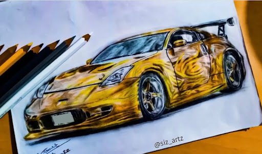 フェアレディz Z33型のinstagram イラスト アンダーネオン 絵を描いてくれました ワイルドスピードに関するカスタム メンテナンスの投稿画像 車のカスタム情報はcartune