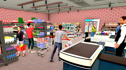 Screenshot Supermarket Store Manager Game