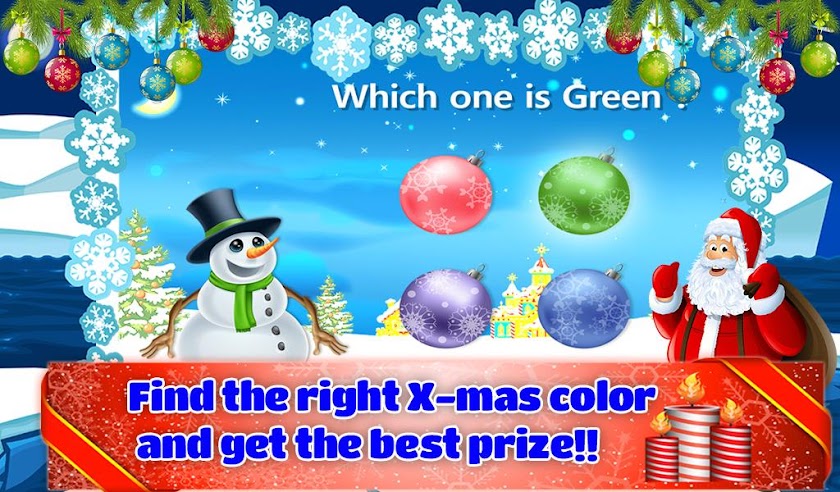 Christmas Toddler Learning Screen 2