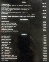 Hotel Umaid Bhawan menu 5