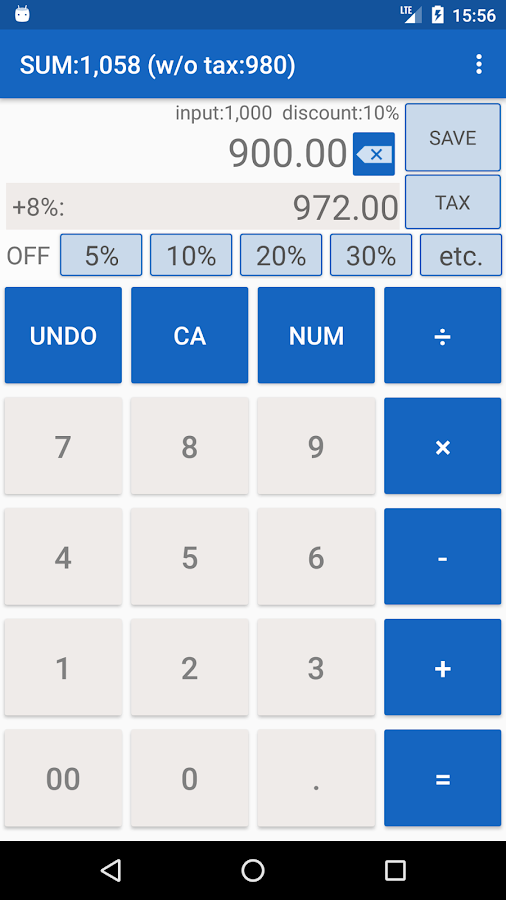 Discount & Sales Tax Calculator Android Apps on Google Play