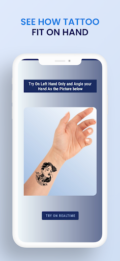 Screenshot Try Tattoo Design : AR