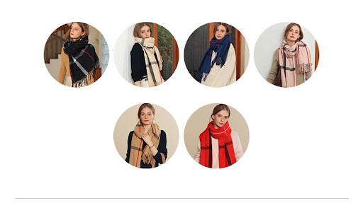 Title 3, Fashion OL Striped Plaid Scarf